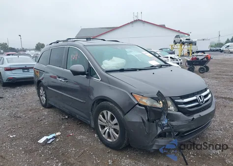 2014 Honda Odyssey Ex-L z USA, uszkodzony, nr VIN 5FNRL5H68EB013706
